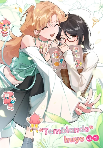 Temblando  huyo de ti